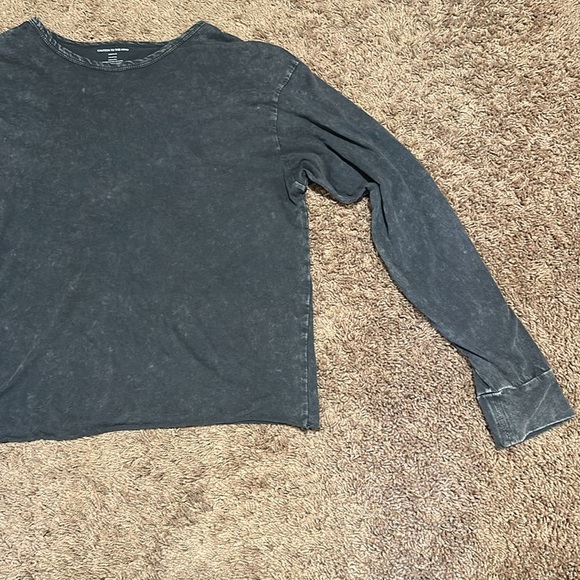 Gray long sleeve blouse - Picture 2 of 4